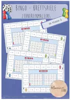 Vorschau - Spiele - Materialpaket: Bingo Brettspiele für Mathe 3. Klasse - Seite 1
