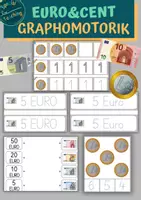 Vorschau - Unterrichtsreihen - Euro & Cent - Graphomotorik - Deckblatt
