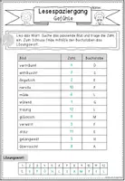 Vorschau - Arbeitsblätter - Lesespaziergang Gefühle 6-fach differenziert - Seite 2