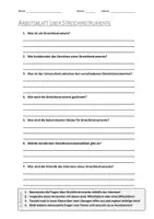 Vorschau - Arbeitsblätter - AB mit Fragen zum Thema "Streichinstrumente" + Lösungsblatt + Mindmap + Infografik - Deckblatt