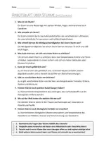 Vorschau - Arbeitsblätter - AB mit Fragen zum Thema "Stürme" + Lösungsblatt + Infografik - Seite 2