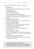 Vorschau - Arbeitsblätter - Lernposter + AB mit Fragen zum Thema "Stuttgart" + Lösungsblatt + Mindmap + Infografik - Seite 3