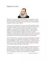 Vorschau - Text - Miguel de Cervantes Biografía en Español (Don Quijote) - Deckblatt
