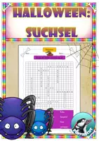 Vorschau - Unterrichtsreihen - Halloween-Suchsel: Löse das Rätsel! - Deckblatt