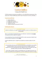 Aperçu - Apprentissages en autonomie - Cartes Chiffres - Carnaval - Page 1
