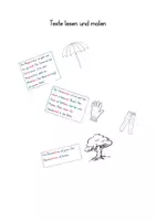 Vorschau - Arbeitsblätter - Materialpaket - Lesen mit Silbenschrift - Deckblatt