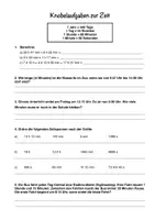 Vorschau - Arbeitsblätter - Mathe - Zeiteinheiten umrechnen (3 ABs) - Seite 2