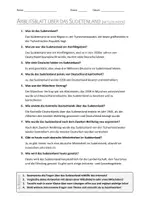 Vorschau - Arbeitsblätter - AB mit Fragen zum Thema "Sudetenland" + Lösungsblatt + Infografik - Seite 2