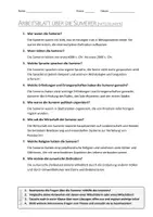 Vorschau - Arbeitsblätter - AB mit Fragen zum Thema "Sumerer" + Lösungsblatt + Infografik - Seite 2