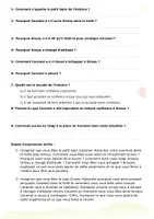 Aperçu - Feuilles d'exercices - Conte à morale - Caramel le lapin et le loup Grisou (CE1) - Page 1