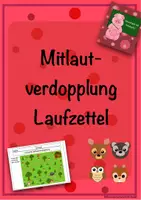 Vorschau - Arbeitsblätter - Einführung Mitlautverdopplung mit Mini-Escape-Room - Seite 1