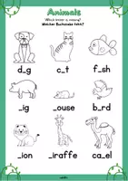 Vorschau - Unterrichtsreihen - Animals Booklet - 1./2.Klasse *10 Arbeitsblätter - Seite 3
