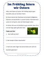 Vorschau - Arbeitsblätter - Materialpaket - 4 Jahreszeiten - Kurzgeschichten - Leseverständnis - Seite 3