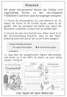 Vorschau - Unterrichtsreihen - Frühblüher - Wissenskartei und Forscherheft - Seite 1