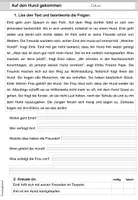 Vorschau - Arbeitsblätter - Haustiere | Lesen | Leseverstehen - Seite 3