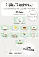 Vorschau - Stundenentwürfe - Gedichte-Werkstatt zum Frühling, Sommer, Herbst & Winter - Großes Materialpaket - Seite 1