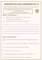 Vorschau - Arbeitsblätter - Rundum-Paket - Grammatik (Wortarten, Satzglieder, Komma & Zeitformen) - Seite 2