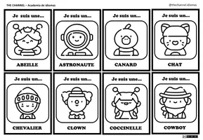 Vista previa - Juegos / Gamificación - DÉGUISEMENTS DE CARNAVAL - Qui suis-je? -40 Images B et N - página 1