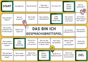 Vorschau - Arbeitsblätter - Das bin ich - Steckbrief 🎲 Gesprächsbrettspiel / Plauderbrettspiel 💛 | Gesprächsanlässe als Brettspiel - Seite 2