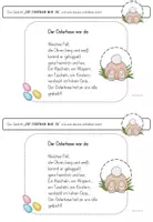 Vorschau - Arbeitsblätter - Frühlingshafte Gedichte-Werkstatt: Stunde 6 "Der Osterhase war da" - Seite 2