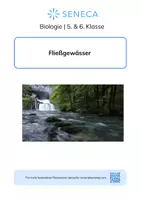 Vorschau - Arbeitsblätter - Fließgewässer - Biologie 5. & 6. Klasse - Deckblatt