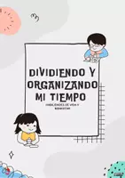 Vista previa - Tarjetas / Manipulativos - Organizando y dividiendo mi tiempo - página 1
