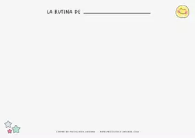 Vista previa - Decoración del aula - MI RUTINA DE MAÑANA Y DE NOCHE - página 1
