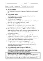 Vorschau - Arbeitsblätter - AB mit Fragen zum Thema "Taliban" + Lösungsblatt + Infografik - Seite 2