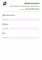 Vorschau - Arbeitsblätter - Advanced Organizer - Einheit Lebenswege - Englisch Oberstufe - Seite 2