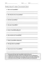 Vorschau - Arbeitsblätter - AB mit Fragen zum Thema "Tausendfüßer" + Lösungsblatt + Infografik - Deckblatt