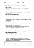 Vorschau - Arbeitsblätter - AB mit Fragen zum Thema "Techno" + Lösungsblatt + Mindmap + Infografik - Seite 3