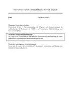 Vorschau - Unterrichtsreihen - Unterrichtsentwurf zu Mediation - My son the fanatic - Deckblatt