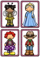 Vorschau - Spiele - Materialpaket Kostüme Fasching Halloween Karneval (alle Bildsets) - Seite 1