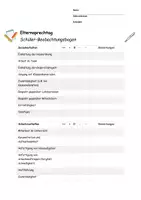 Vorschau - Anderer Materialtyp - Vorbereitung von Elterngesprächen - Beobachtungsbögen - Seite 2