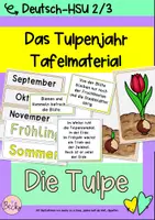 Vorschau - Poster - Tulpenjahr Tafelmaterial (Frühblüher) - Deckblatt