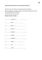 Vorschau - Arbeitsblätter - Artischocken Lesetraining HSU PDF + Interaktiv + H5P/Moodle - Seite 1