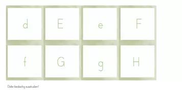 Vorschau - Spiele - Merk es dir! - alle Buchstaben/Laute - Seite 2