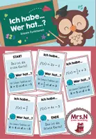 Vorschau - Spiele - Ich habe... Wer hat...? (lineare Funktionen) - Deckblatt