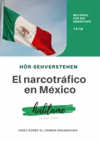 Vorschau - Arbeitsblätter - El crimen organizado: el narcotráfico en México - Deckblatt