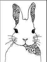 Vorschau - Mal- und Bastelvorlagen - Musterhase Kunstunterricht - Seite 2