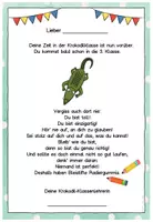 Vorschau - Anderer Materialtyp - Abschiedsgruß Ende Klasse 2 - Krokodilklasse - Seite 2