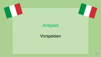 Vorschau - Arbeitsblätter - Italienisch lernen mit Allie Lektion 14 Pasti italiani Folien + Vokabelliste + Arbeitsblatt mit Lösung - Seite 3