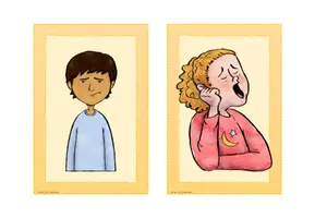 Vorschau - Poster - Bildkarten und Wortkarten Gefühle / Emotionen - Seite 3