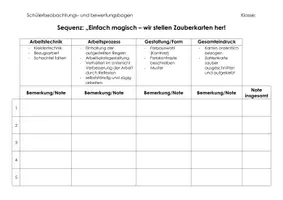 Vorschau - Lehrpläne/Lehrermaterial - SBB für Zauberkarten mit Kleisterpapier - Seite 1