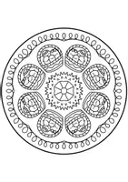 Vorschau - Arbeitsblätter - Kunst Grundschule, Mandalas für Ostern - Seite 1