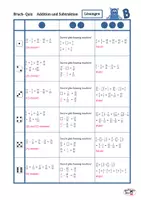 Vorschau - Spiele - Bruch-Quiz II: 4 Quiz zur Addition und Subtraktion von Brüchen - Seite 3