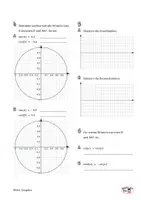Vorschau - Arbeitsblätter - AB3 Sinus, Kosinus und Tangens am Einheitskreis, Lösungen - Seite 1
