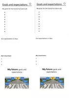 Vorschau - Arbeitsblätter - Flipbook Jobs/Job Interviews - Deckblatt