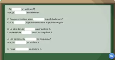 Vorschau - Spiele - LearningApp - le verbe être Simon Bigagli - Seite 1