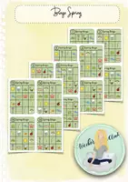 Vorschau - Arbeitsblätter - Sparpaket Englisch- Bild / Wortkarten Spring + Lerntheke Spring + Bingo + Wortschatzmeister - Seite 1